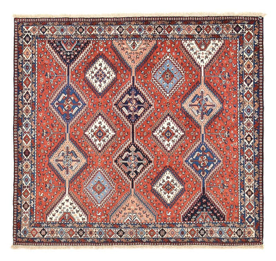 Yalameh Teppich 188x200cm - Perserteppich - rot