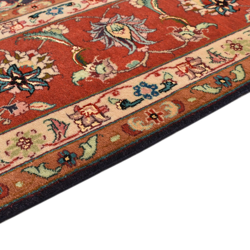 Täbriz - 50 Raj Teppich 205x255cm - Perserteppich - dunkelblau