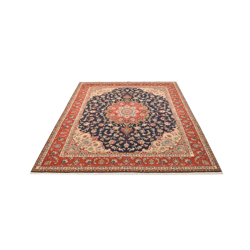 Täbriz - 50 Raj Teppich 205x255cm - Perserteppich - dunkelblau