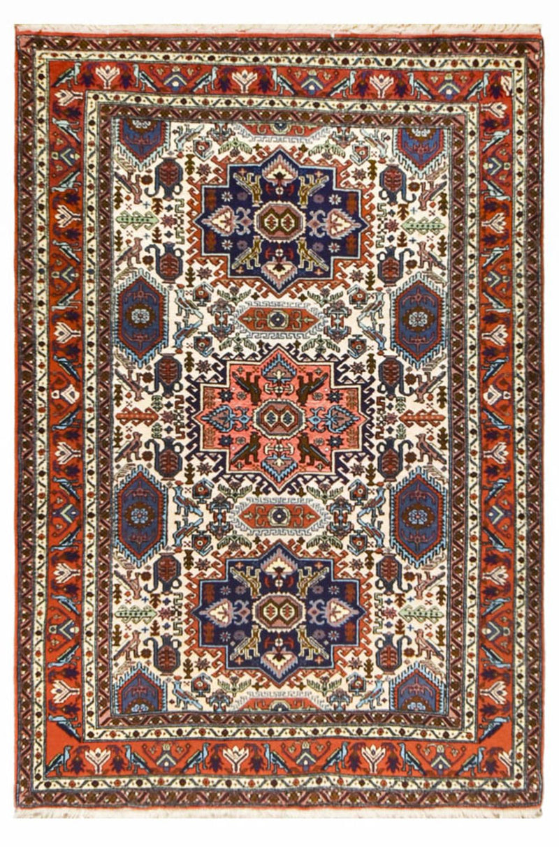 Ardebil Teppich 133x194cm - Perserteppich - mehrfarbig