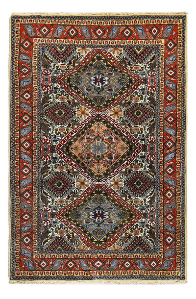 Ardebil Teppich 135x200cm - Perserteppich - mehrfarbig