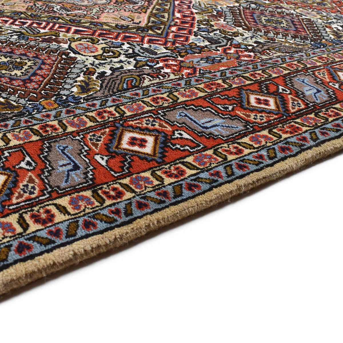 Ardebil Teppich 135x200cm - Perserteppich - mehrfarbig