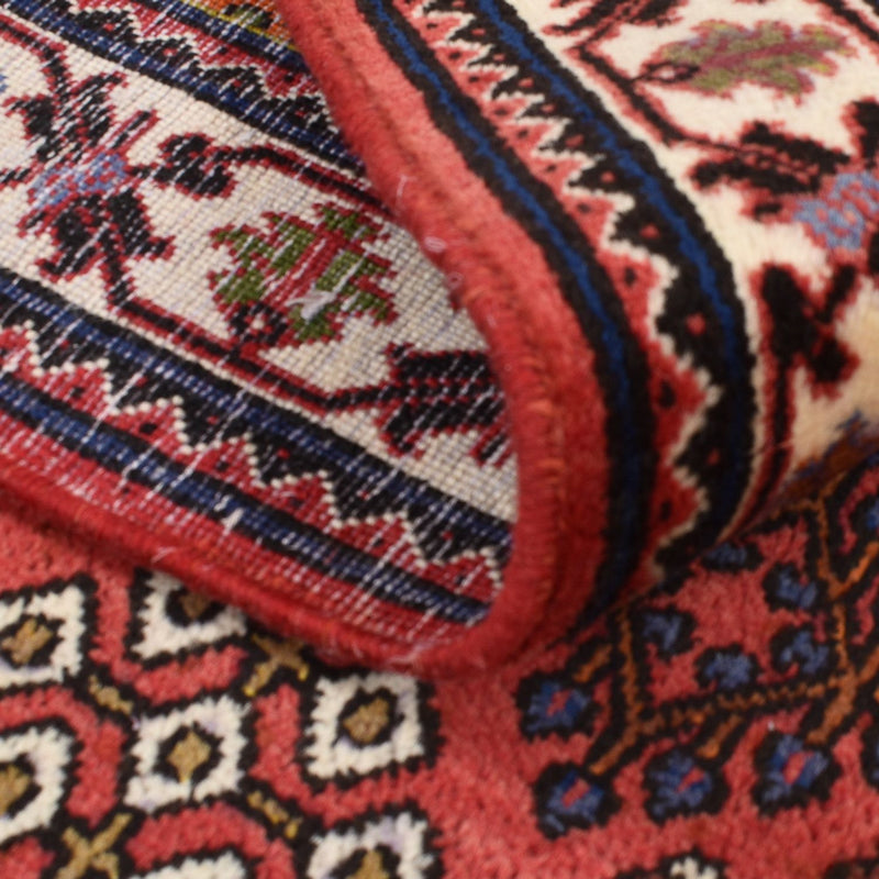 Meymeh Teppich 111x161cm - Perserteppich - hellrot