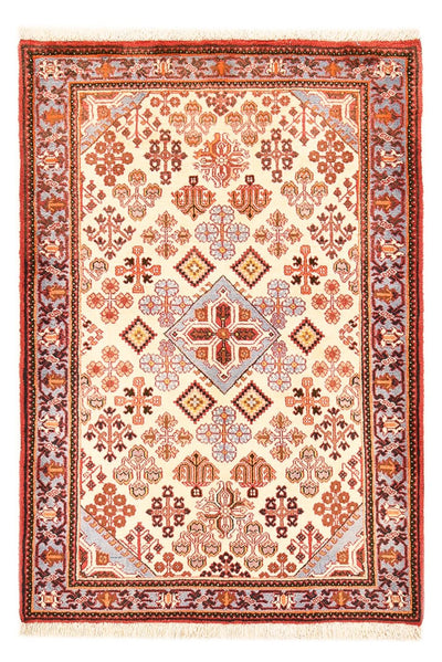 Meymeh Teppich 108x156cm - Perserteppich - hellrot
