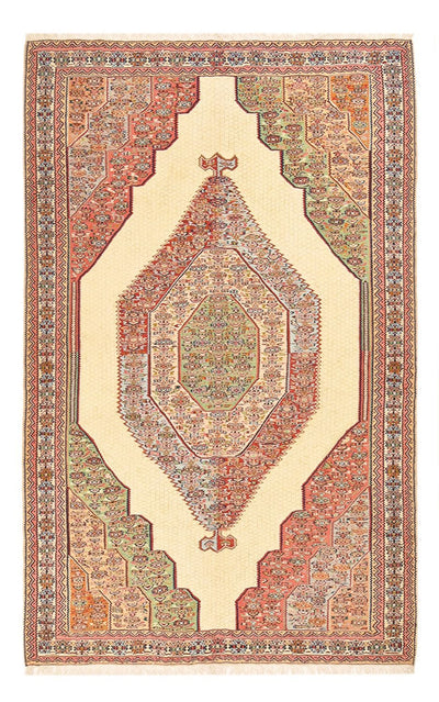Kelim Senneh Teppich 160x255cm - mehrfarbig