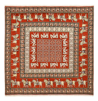 Täbriz - 50 Raj Teppich 245x255cm - Perserteppich - mehrfarbig – product image
