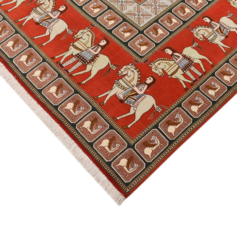 Täbriz - 50 Raj Teppich 245x255cm - Perserteppich - mehrfarbig