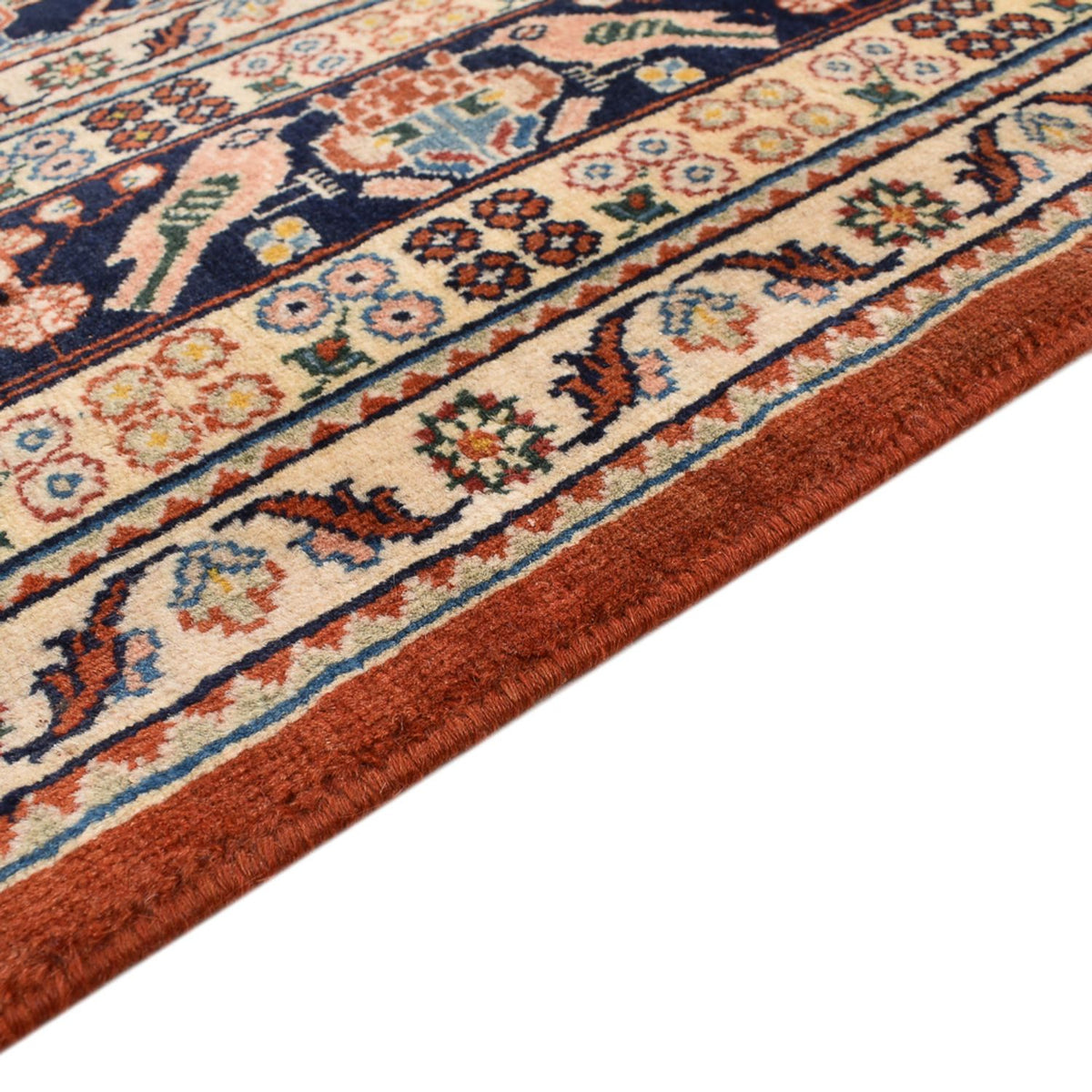 Kaschkuli Teppich 200x310cm - Perserteppich - hellrot