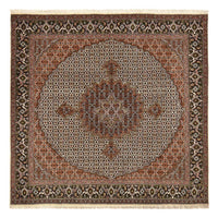 Täbriz - 40 Raj Teppich 204x207cm - Perserteppich - braun – product image