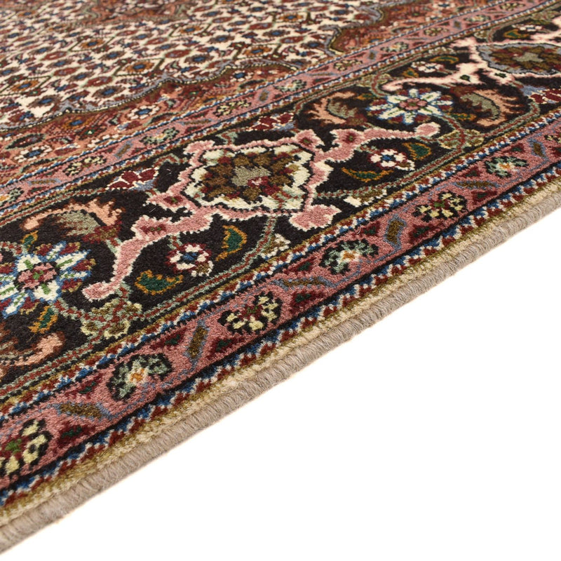 Täbriz - 40 Raj Teppich 204x207cm - Perserteppich - braun
