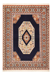 Täbriz - 50 Raj Teppich 100x142cm - Perserteppich - dunkelblau – product image