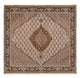 Täbriz - 40 Raj Teppich 196x202cm - Perserteppich - hellbraun