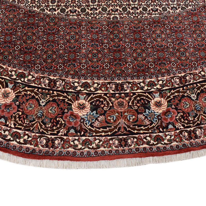 Bidjar Teppich 400x400cm - Perserteppich - rost