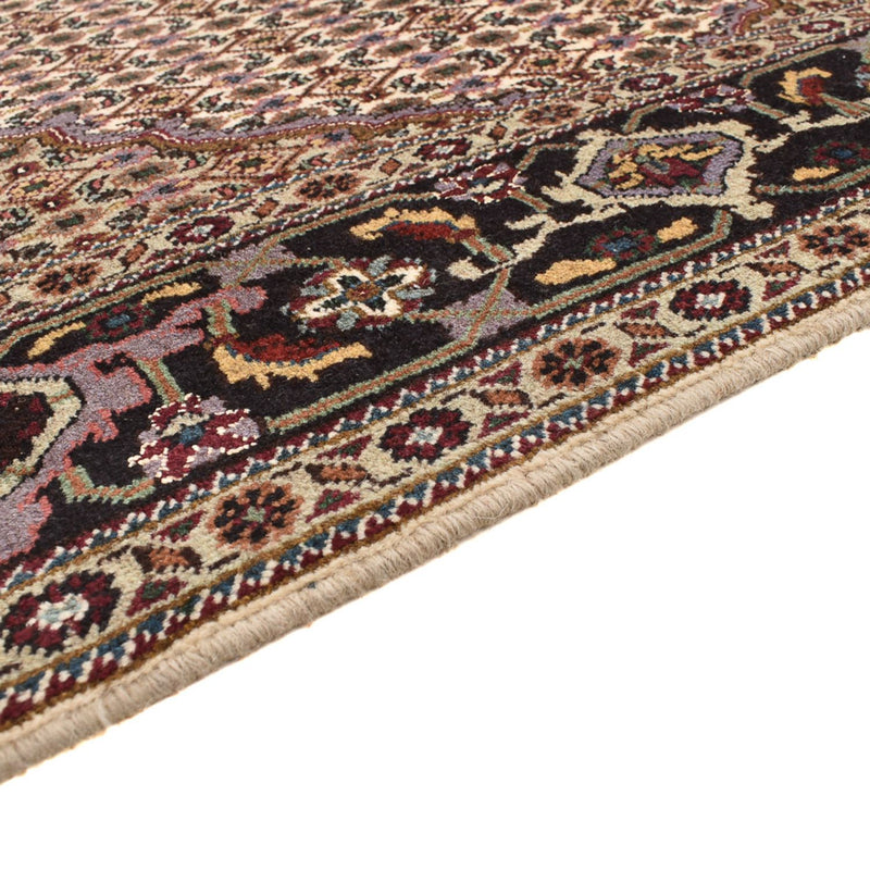 Täbriz - 40 Raj Teppich 204x204cm - Perserteppich - braun