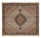 Täbriz - 40 Raj Teppich 200x212cm - Perserteppich - braun