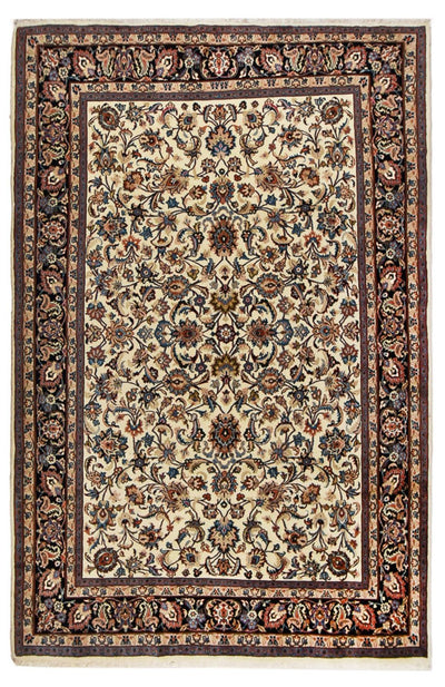 Maschad Teppich 194x294cm - Perserteppich - hellbeige