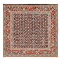 Täbriz - 40 Raj Teppich 200x203cm - Perserteppich - rost – product image