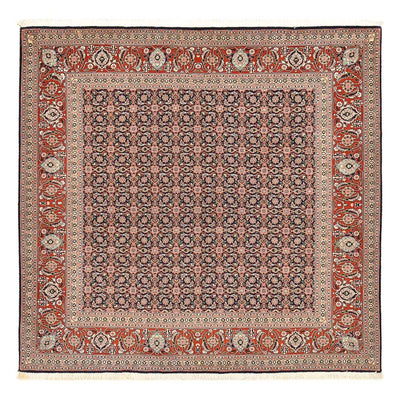Täbriz - 40 Raj Teppich 200x203cm - Perserteppich - rost