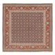 Täbriz - 40 Raj Teppich 200x203cm - Perserteppich - rost