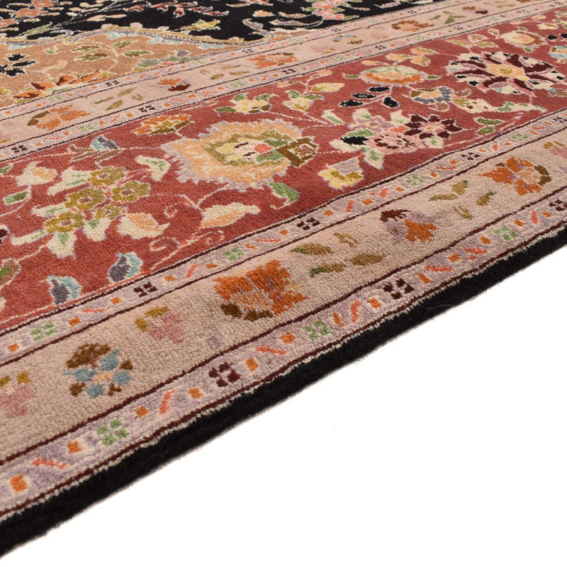 Täbriz - 40 Raj Teppich 248x357cm - Perserteppich - dunkelblau