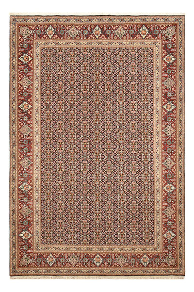 Täbriz - 50 Raj Teppich 200x296cm - Perserteppich - rost