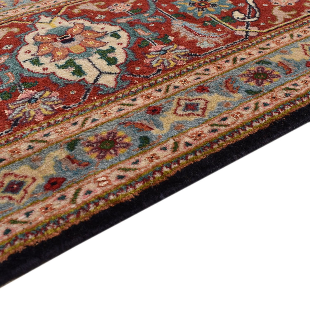 Täbriz - 50 Raj Teppich 200x296cm - Perserteppich - rost