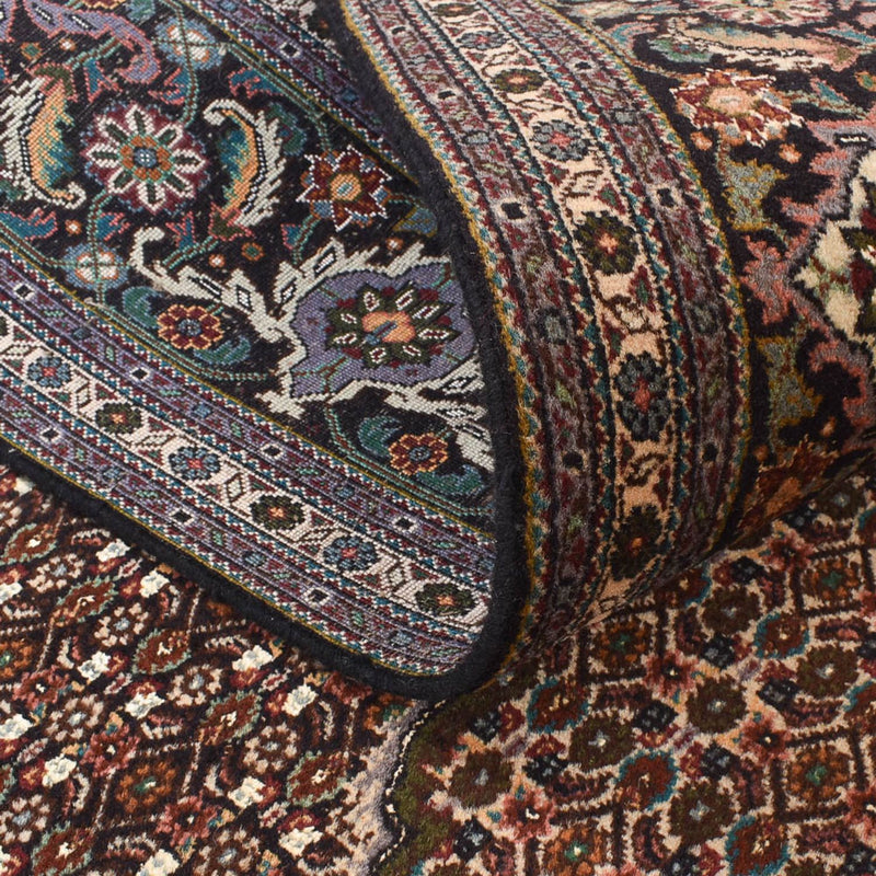 Täbriz - 40 Raj Teppich 250x305cm - Perserteppich - braun