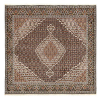 Täbriz - 40 Raj Teppich 205x207cm - Perserteppich - braun – product image