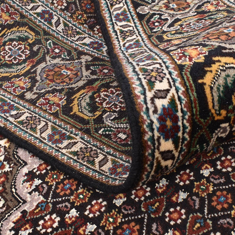 Täbriz - 40 Raj Teppich 205x207cm - Perserteppich - braun