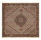 Täbriz - 40 Raj Teppich 198x204cm - Perserteppich - braun