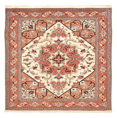 Ardebil Teppich 200x200cm - Perserteppich - creme