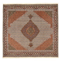 Täbriz - 40 Raj Teppich 200x203cm - Perserteppich - hellbraun – product image