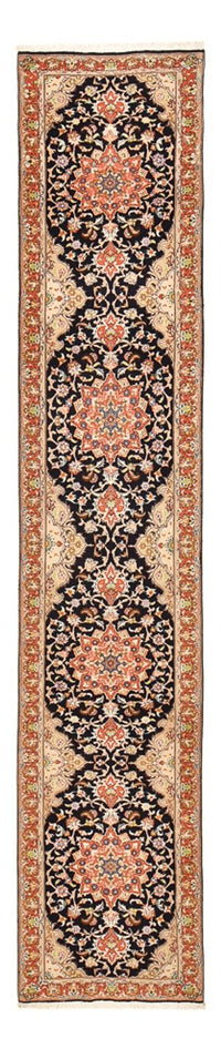 Täbriz - 50 Raj Teppich 75x380cm - Perserteppich - dunkelblau – product image