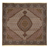 Täbriz - 40 Raj Teppich 200x203cm - Perserteppich - braun – product image