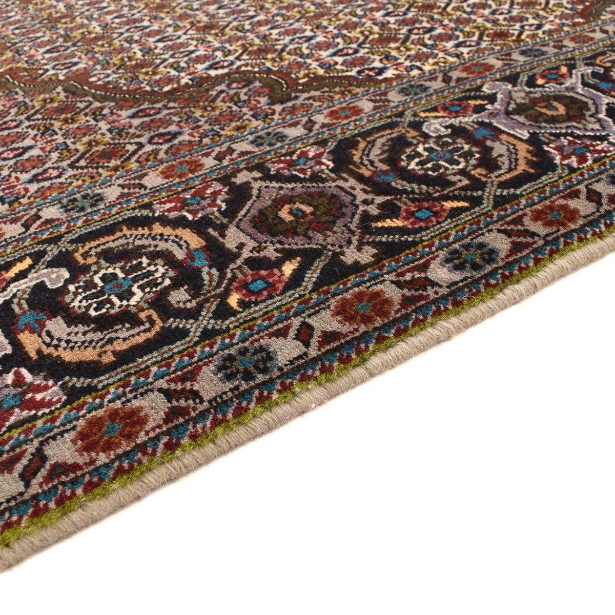 Täbriz - 40 Raj Teppich 200x203cm - Perserteppich - braun