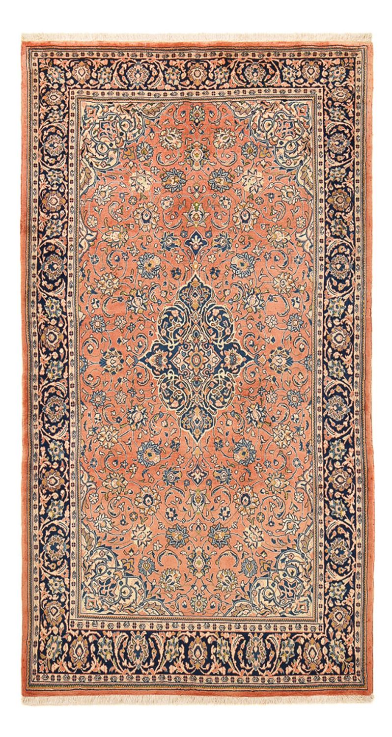 Hamadan Teppich 129x235cm - Perserteppich - hellrot