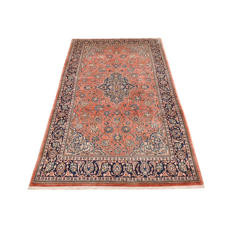 Hamadan Teppich 129x235cm - Perserteppich - hellrot
