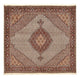 Täbriz - 40 Raj Teppich 198x204cm - Perserteppich - hellbraun