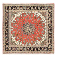 Täbriz - 40 Raj Teppich 200x204cm - Perserteppich - rot – product image