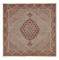 Täbriz - 40 Raj Teppich 204x205cm - Perserteppich - hellbraun – product image