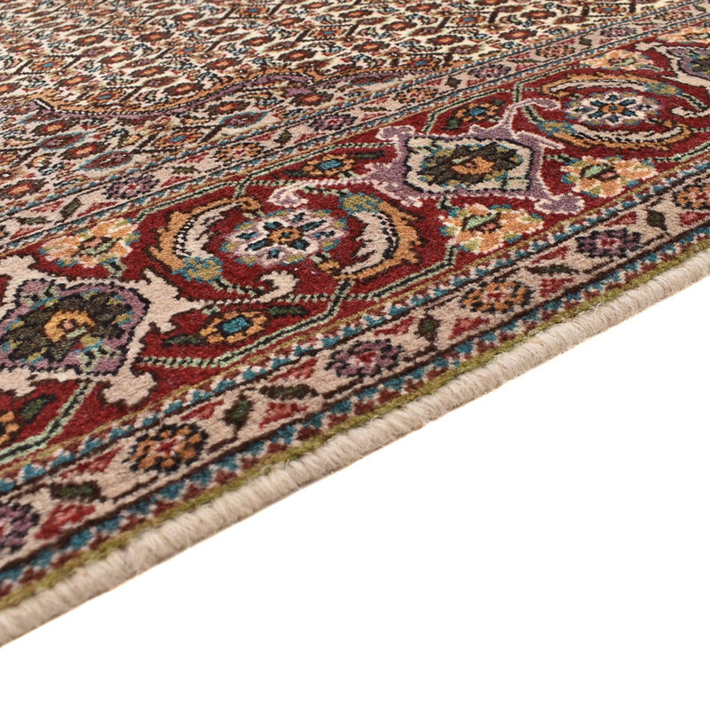Täbriz - 40 Raj Teppich 204x205cm - Perserteppich - hellbraun