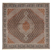 Täbriz - 40 Raj Teppich 203x203cm - Perserteppich - braun – product image
