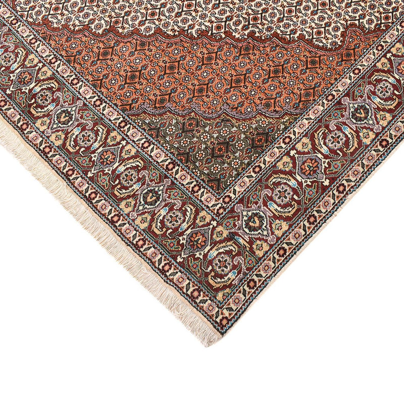 Täbriz - 40 Raj Teppich 199x203cm - Perserteppich - mehrfarbig