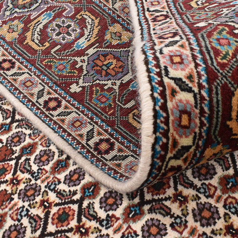Täbriz - 40 Raj Teppich 199x203cm - Perserteppich - mehrfarbig