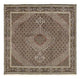 Täbriz - 40 Raj Teppich 200x201cm - Perserteppich - braun