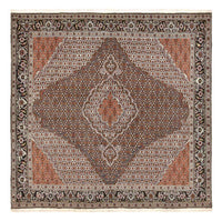 Täbriz - 40 Raj Teppich 200x206cm - Perserteppich - braun – product image