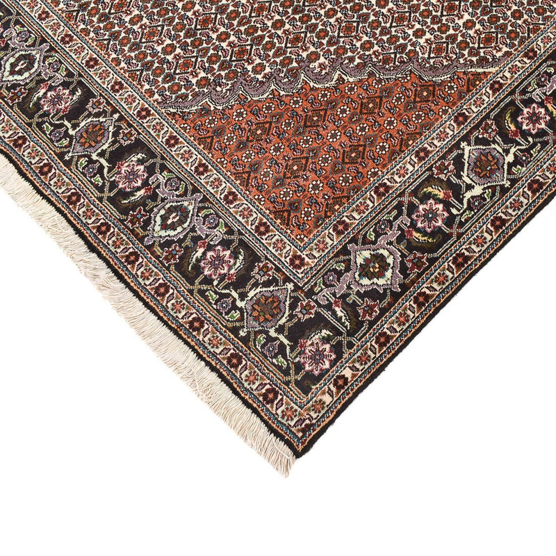 Täbriz - 40 Raj Teppich 200x206cm - Perserteppich - braun