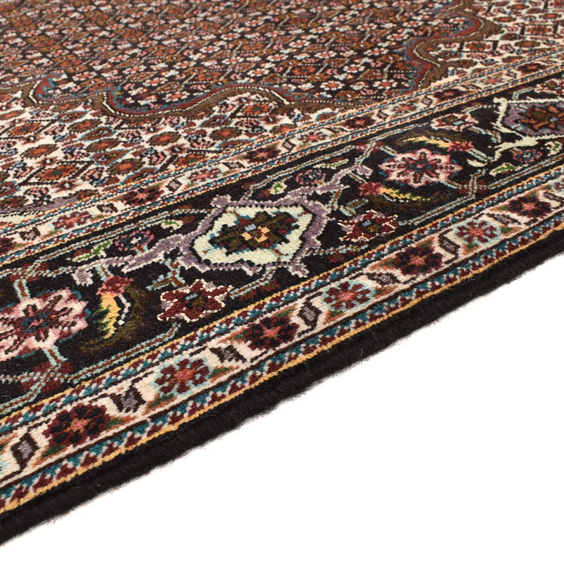 Täbriz - 40 Raj Teppich 200x206cm - Perserteppich - braun