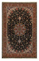 Täbriz - 40 Raj Teppich 201x308cm - Perserteppich - dunkelblau