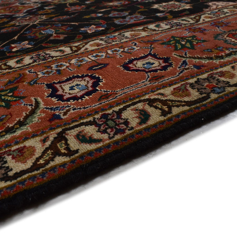 Täbriz - 40 Raj Teppich 201x308cm - Perserteppich - dunkelblau